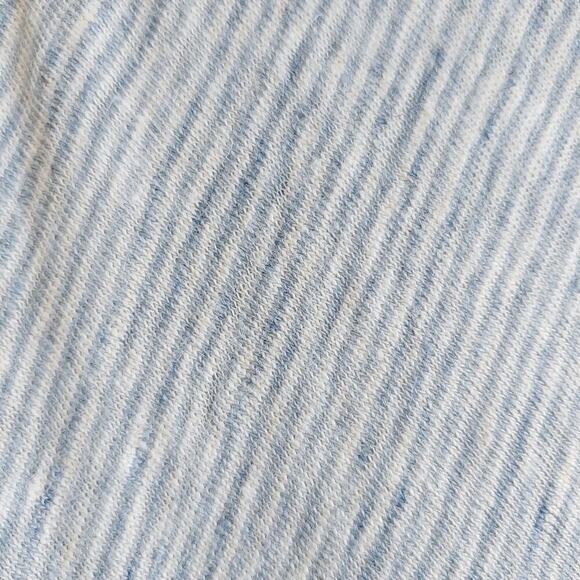 Sigrid Olsen Linen Striped V-Neck Tank Top Sz M - Picture 2 of 7